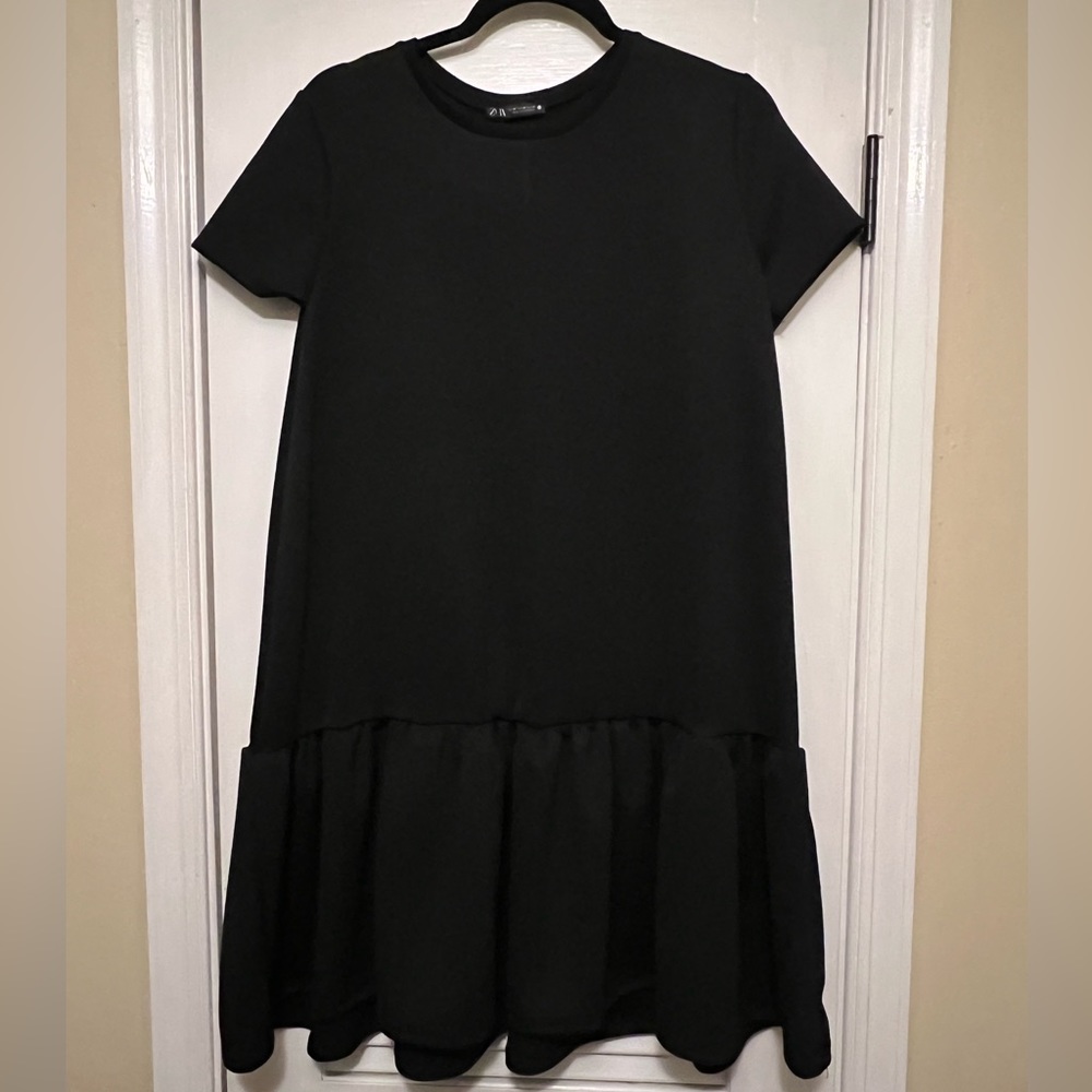 NWT Zara Black Dress Sz M